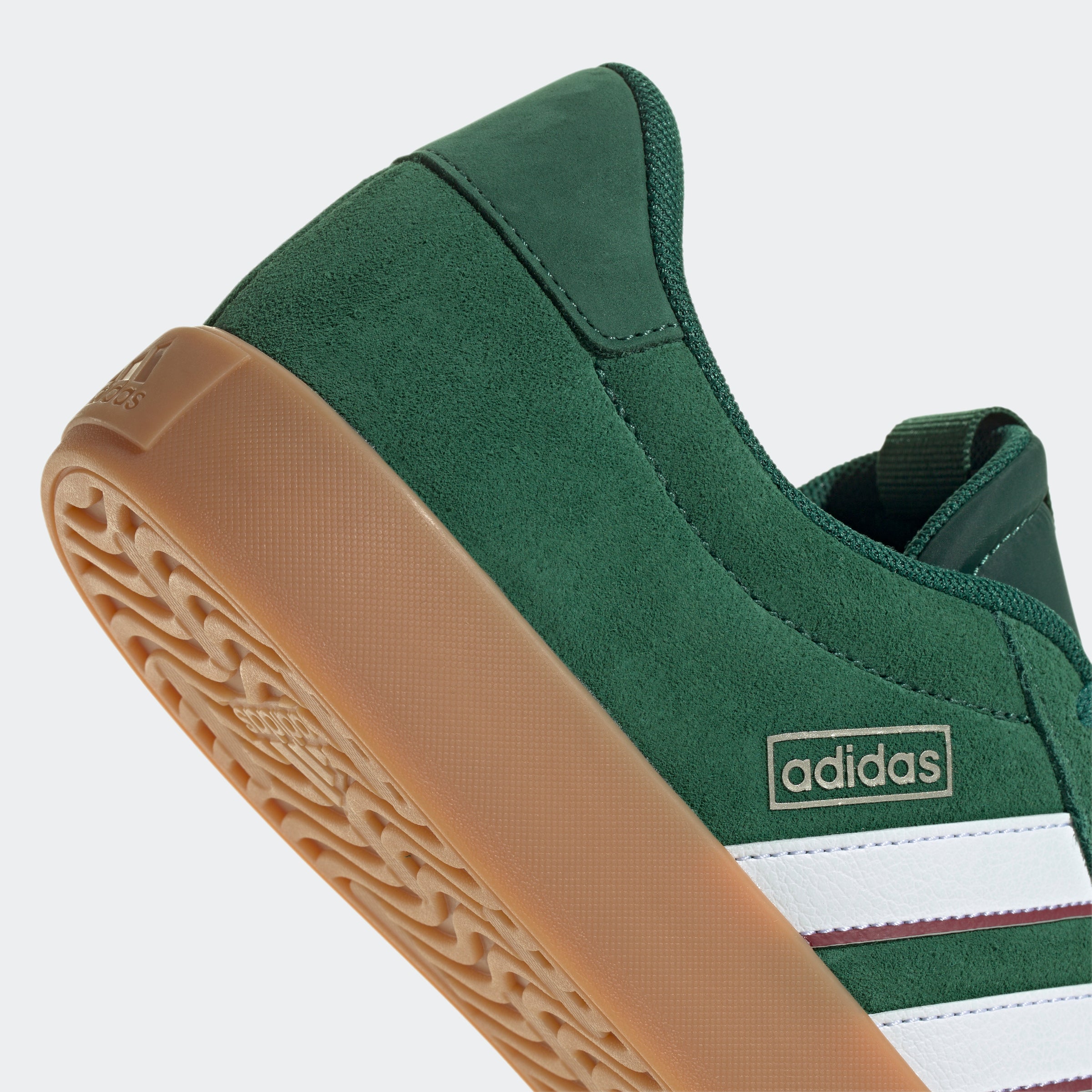 adidas VL Court 3.0 Shoes Dark Green/White/Collegiate Burgundy