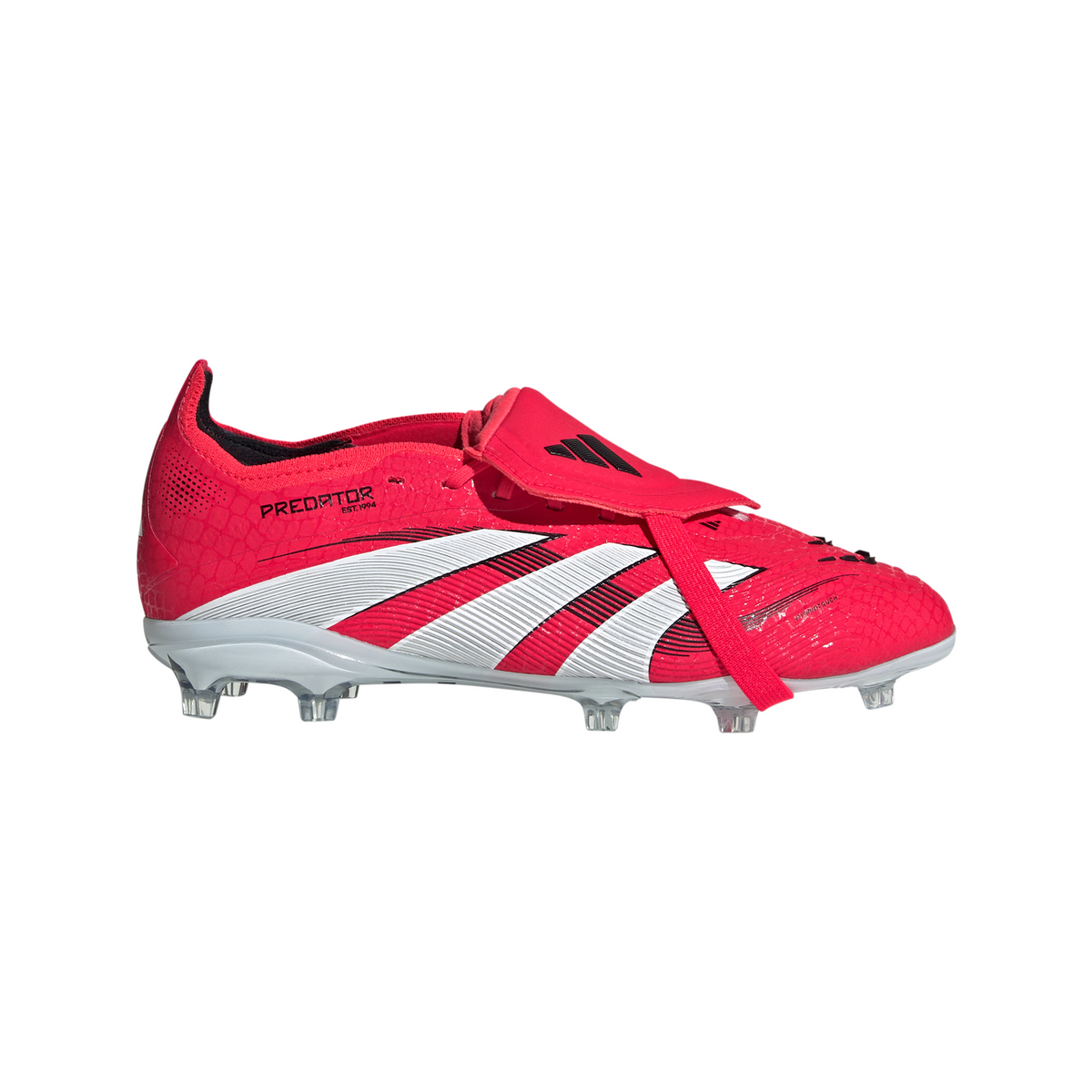 adidas Predator Elite Fold-Over Tongue Firm Ground Boots Kids Red/White
