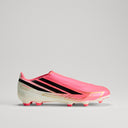 adidas F50 Hyperfast League Laceless Firm Ground Men's Soccer Cleats - Turquesa/Black/Gold