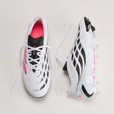 adidas Predator League  Firm Ground Men's Soccer Cleats - White/Black