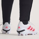 adidas Predator League  Firm Ground Men's Soccer Cleats - White/Black