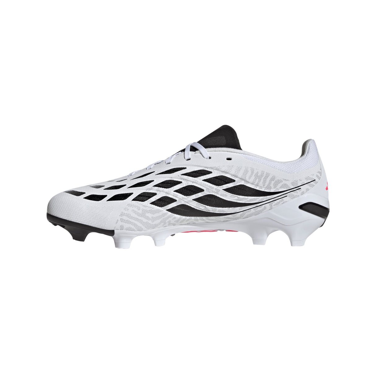 adidas Predator League  Firm Ground Men's Soccer Cleats - White/Black