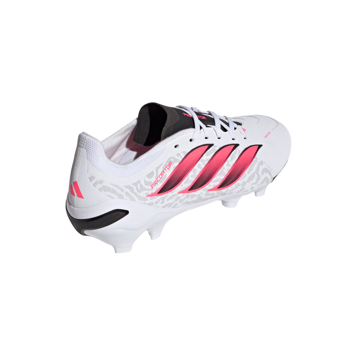 adidas Predator League  Firm Ground Men's Soccer Cleats - White/Black