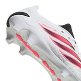 adidas Predator League  Firm Ground Men's Soccer Cleats - White/Black