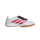 adidas Predator League Fold-Over Tongue Indoor Men's Soccer Shoes - White/Black