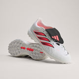 adidas Predator League Fold-Over Tongue Turf Men's Soccer Cleats - White/Black