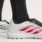 adidas Predator League Fold-Over Tongue Turf Men's Soccer Cleats - White/Black