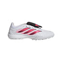 adidas Predator League Fold-Over Tongue Turf Men's Soccer Cleats - White/Black
