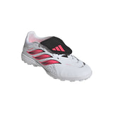 adidas Predator League Fold-Over Tongue Turf Men's Soccer Cleats - White/Black