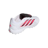adidas Predator League Fold-Over Tongue Turf Men's Soccer Cleats - White/Black