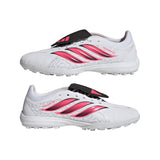 adidas Predator League Fold-Over Tongue Turf Men's Soccer Cleats - White/Black