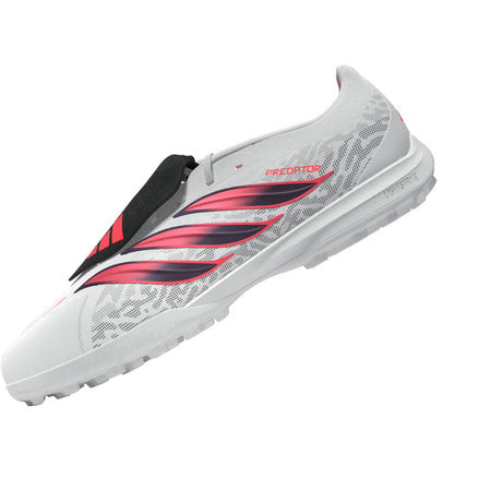 adidas Predator Pro Fold-Over Tongue Turf Men's Soccer Cleats - White/Black