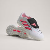 adidas Predator Pro Fold-Over Tongue Turf Men's Soccer Cleats - White/Black