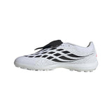 adidas Predator Pro Fold-Over Tongue Turf Men's Soccer Cleats - White/Black