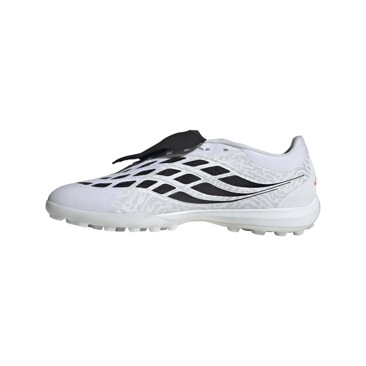 adidas Predator Pro Fold-Over Tongue Turf Men's Soccer Cleats - White/Black