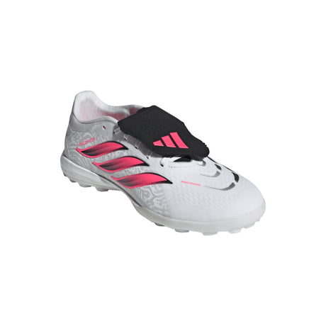 adidas Predator Pro Fold-Over Tongue Turf Men's Soccer Cleats - White/Black