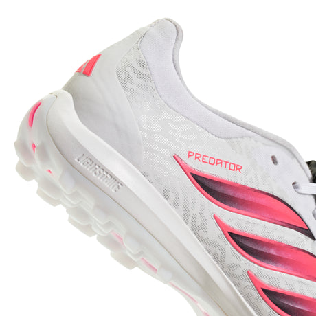 adidas Predator Pro Fold-Over Tongue Turf Men's Soccer Cleats - White/Black