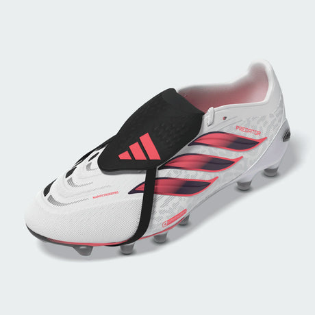 adidas Predator Pro Fold-Over Tongue Artificial Ground Men's Soccer Cleats - White/Black