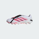 adidas Predator Pro Fold-Over Tongue Artificial Ground Men's Soccer Cleats - White/Black