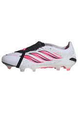 adidas Predator Pro Fold-Over Tongue Firm Ground Men's Soccer Cleats - White/Black