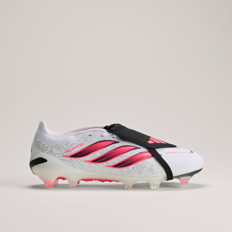 adidas Predator Pro Fold-Over Tongue Firm Ground Men's Soccer Cleats - White/Black