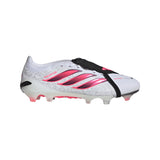 adidas Predator Pro Fold-Over Tongue Firm Ground Men's Soccer Cleats - White/Black