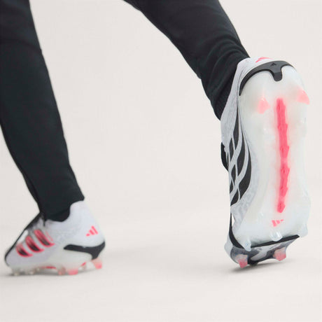 adidas Predator Pro Fold-Over Tongue Firm Ground Men's Soccer Cleats - White/Black