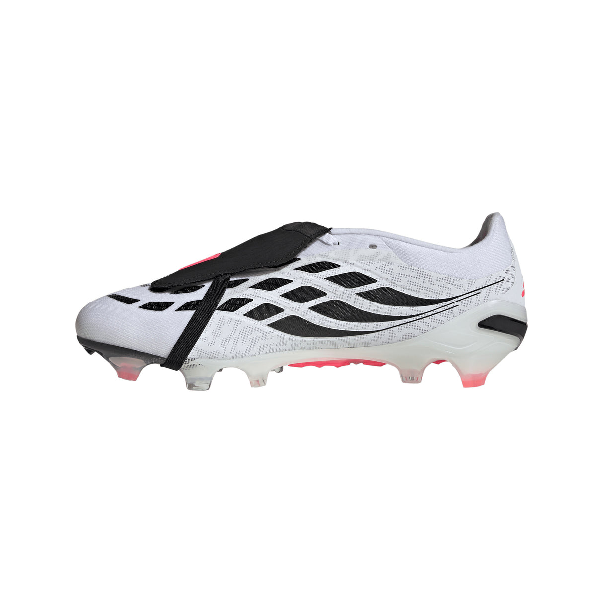 adidas Predator Pro Fold-Over Tongue Firm Ground Men's Soccer Cleats - White/Black