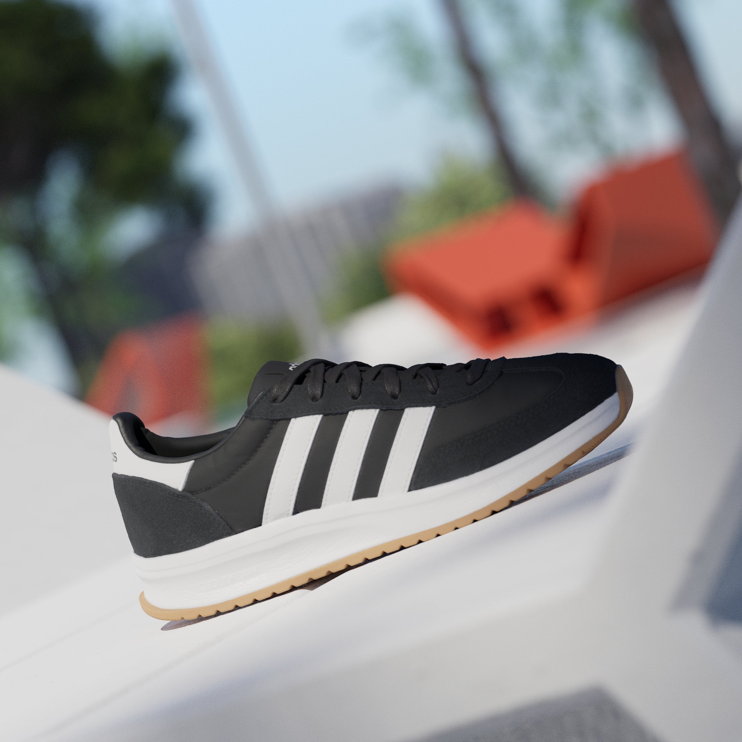 adidas Run 70 2.0 Shoes Black/White