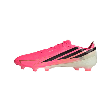 Botines de Fútbol adidas F50 Hyperfast Pro para Hombre Terreno Firme - Turquesa/Negro/Dorado
