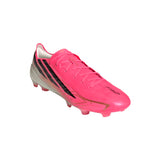 Botines de Fútbol adidas F50 Hyperfast Pro para Hombre Terreno Firme - Turquesa/Negro/Dorado
