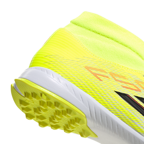 adidas F50 League Mid Cut TF Turf Men's Soccer Cleats - Yellow/Black/Red