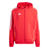 Chaqueta de fútbol rompevientos Tiro 24 de adidas para hombre