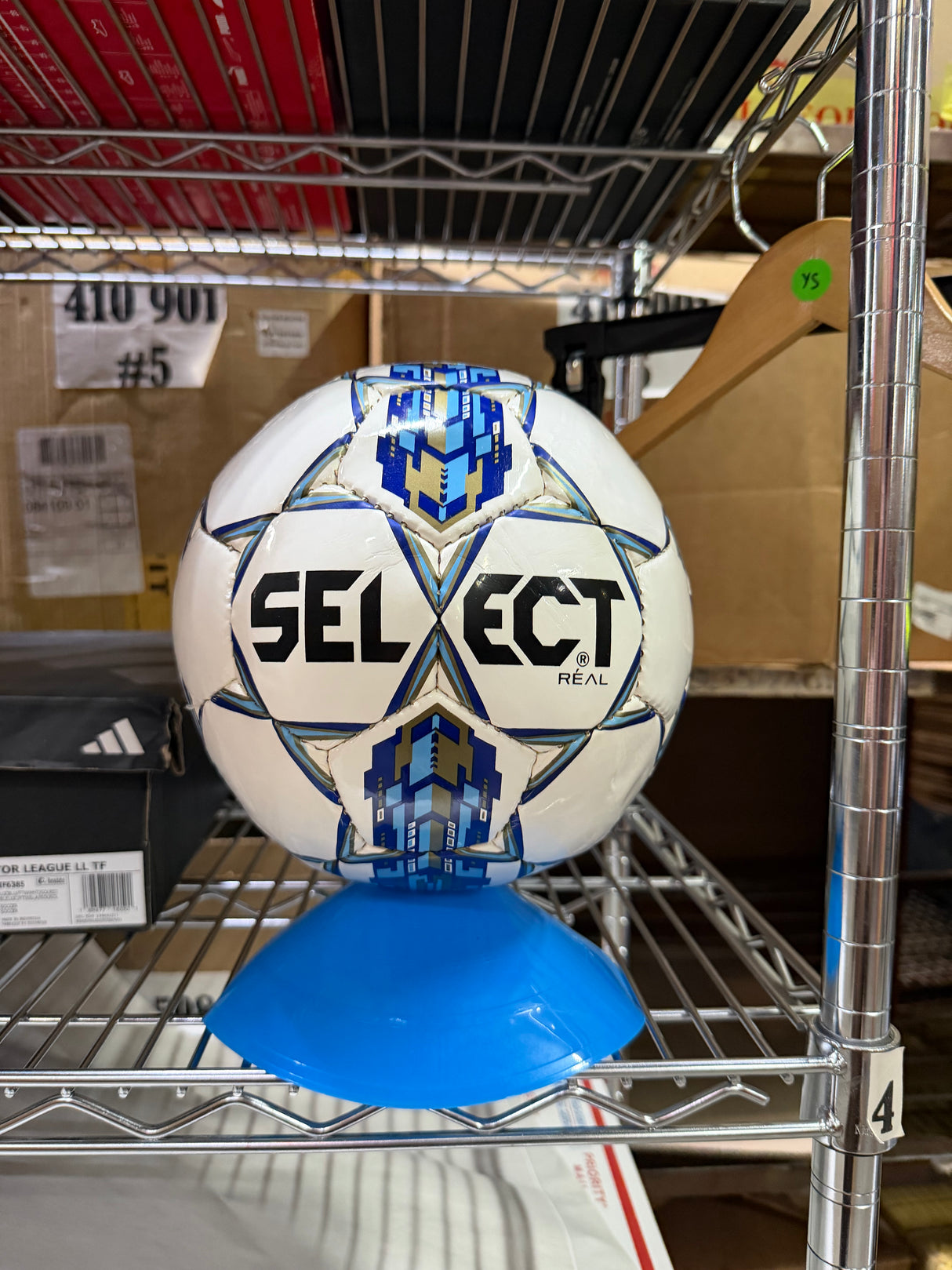 Select Real Soccer Ball Blue/White