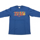 Camiseta de manga larga Nike America - Azul royal