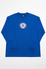 Umbro Cruz Azul Club Long Sleeve T-Shirt - Royal