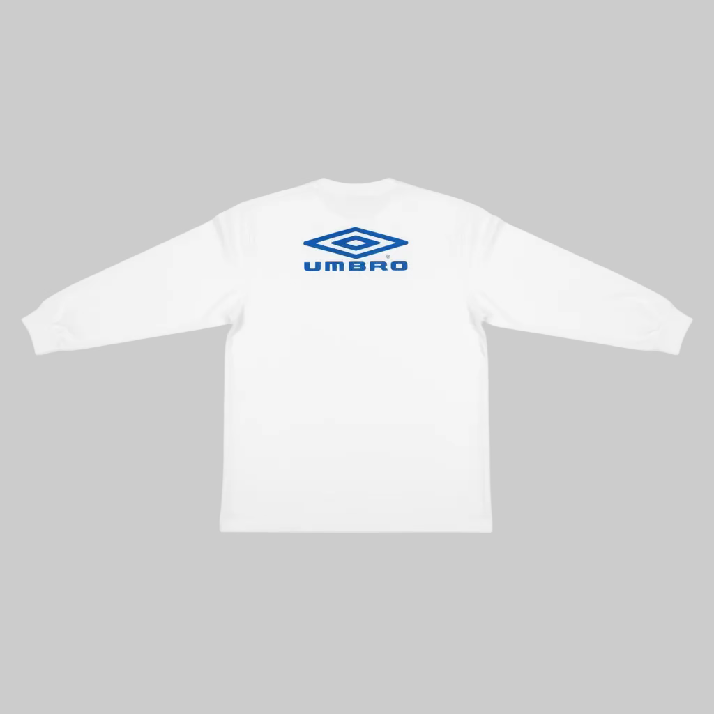 Umbro Cruz Azul Club Long Sleeve T-Shirt - White