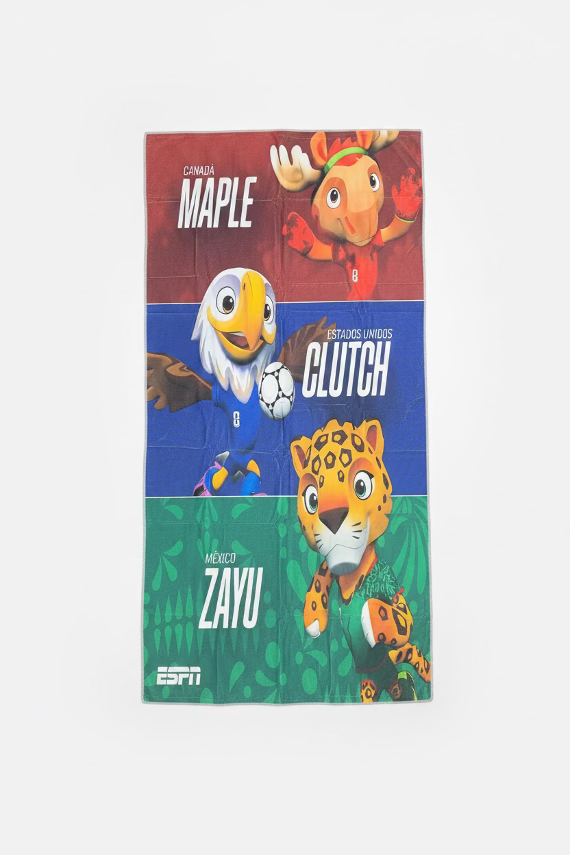 WC 2026 Mascot Bech Towel
