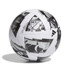 adidas MLS League NFHS Ball White/Black/Silver Metallic