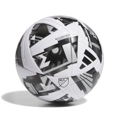 adidas MLS League NFHS Ball White/Black/Silver Metallic