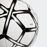 adidas Starlancer Club Soccer Ball - White/Black