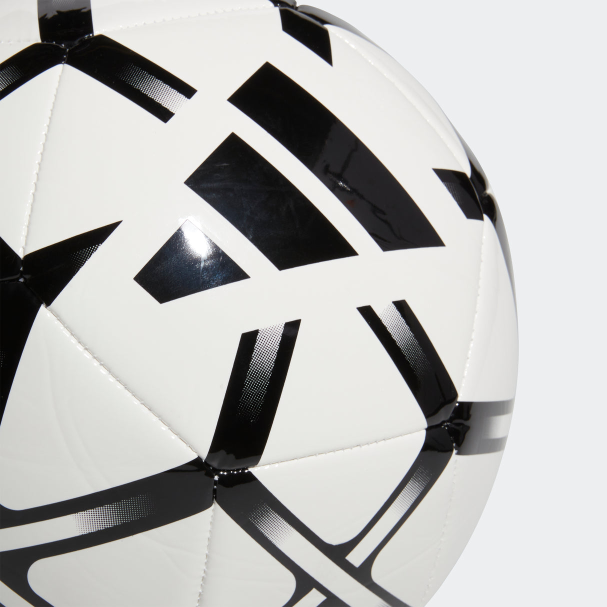adidas Starlancer Club Soccer Ball - White/Black