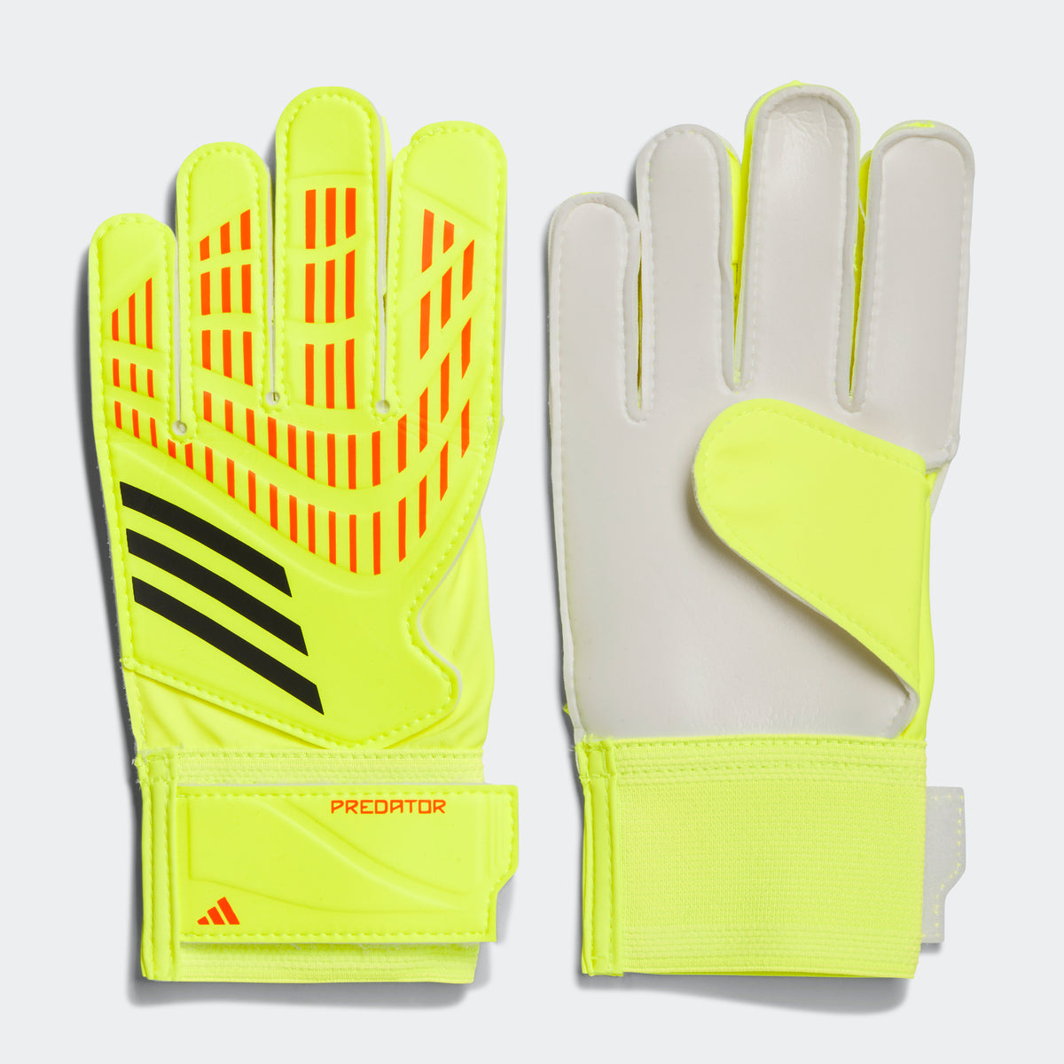 adidas Kids 	Predator Training Goalkeeper Gloves Solar Yellow/Black/Solar Red