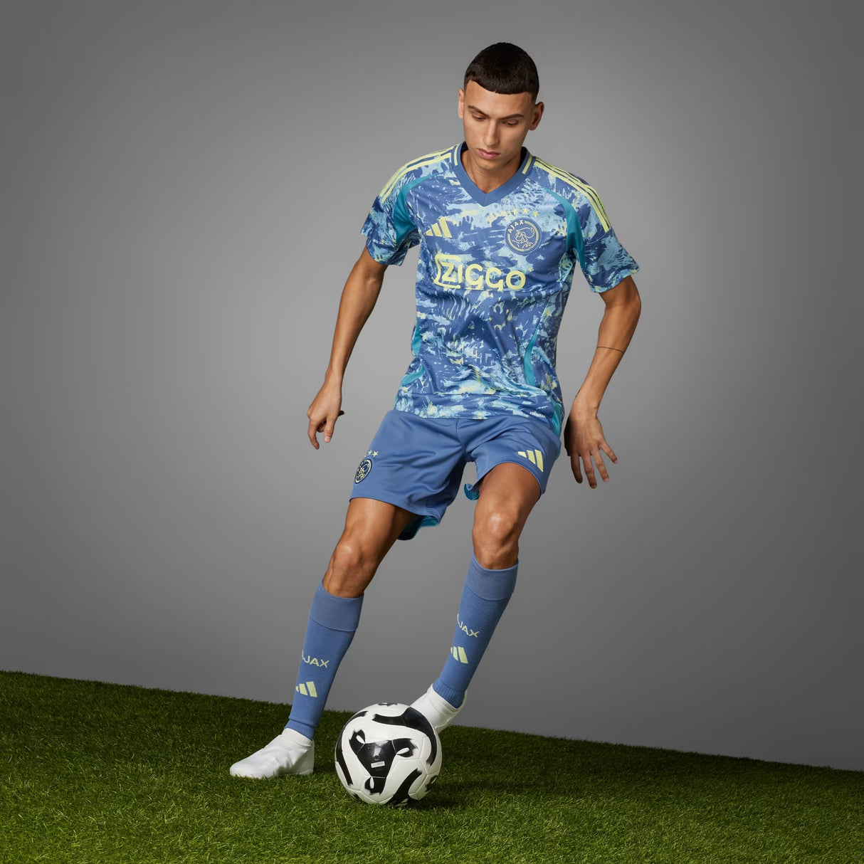 adidas Ajax Amsterdam Away Jersey 24/25 - Crew Blue