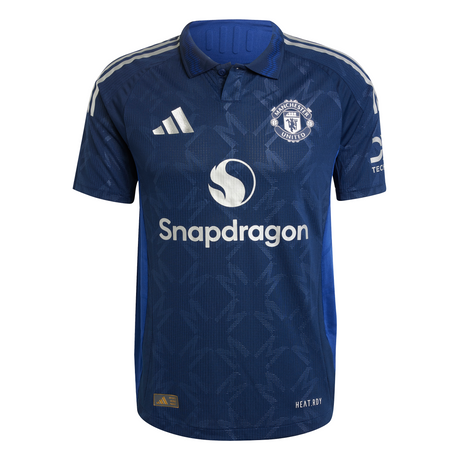 adidas Manchester United Away Authentic Men´s Soccer Jersey 24/25 - Night Indigo/White