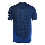 adidas Manchester United Away Authentic Men´s Soccer Jersey 24/25 - Night Indigo/White