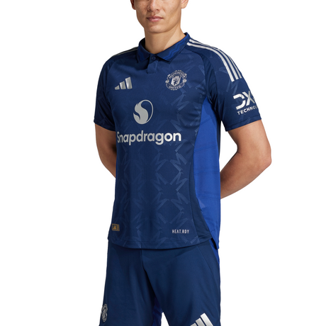 adidas Manchester United Away Authentic Men´s Soccer Jersey 24/25 - Night Indigo/White