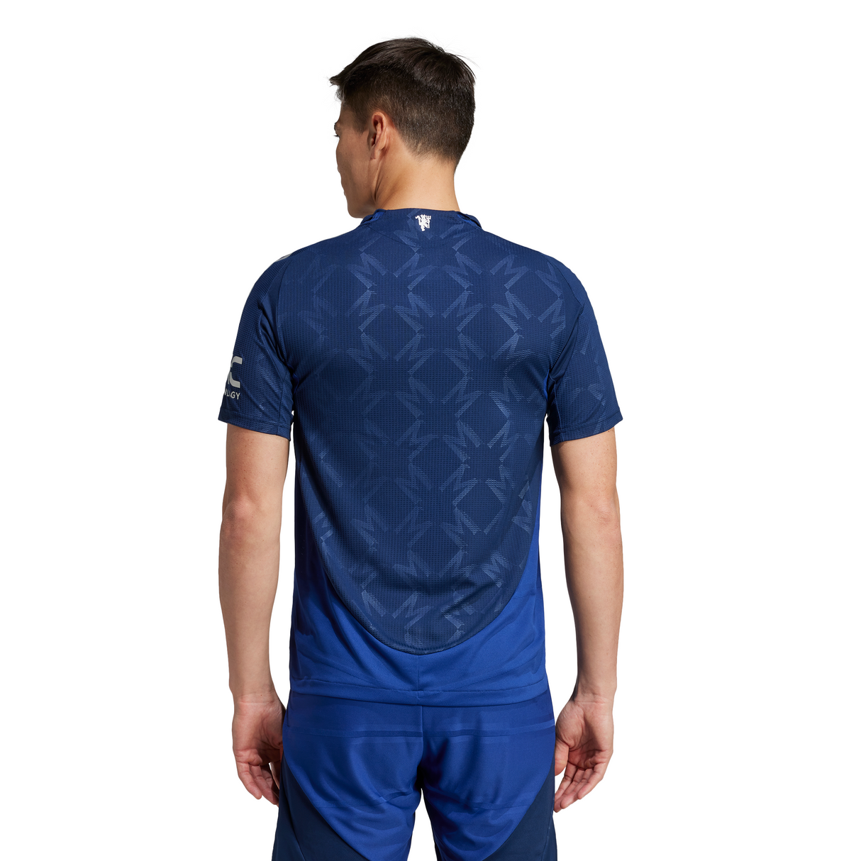 adidas Manchester United Away Authentic Men´s Soccer Jersey 24/25 - Night Indigo/White