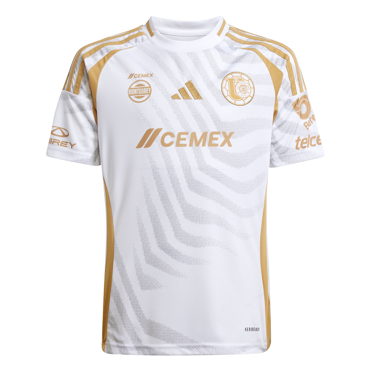 Camiseta adidas Juvenil Tigres UANL Tercera 24/25 Blanco