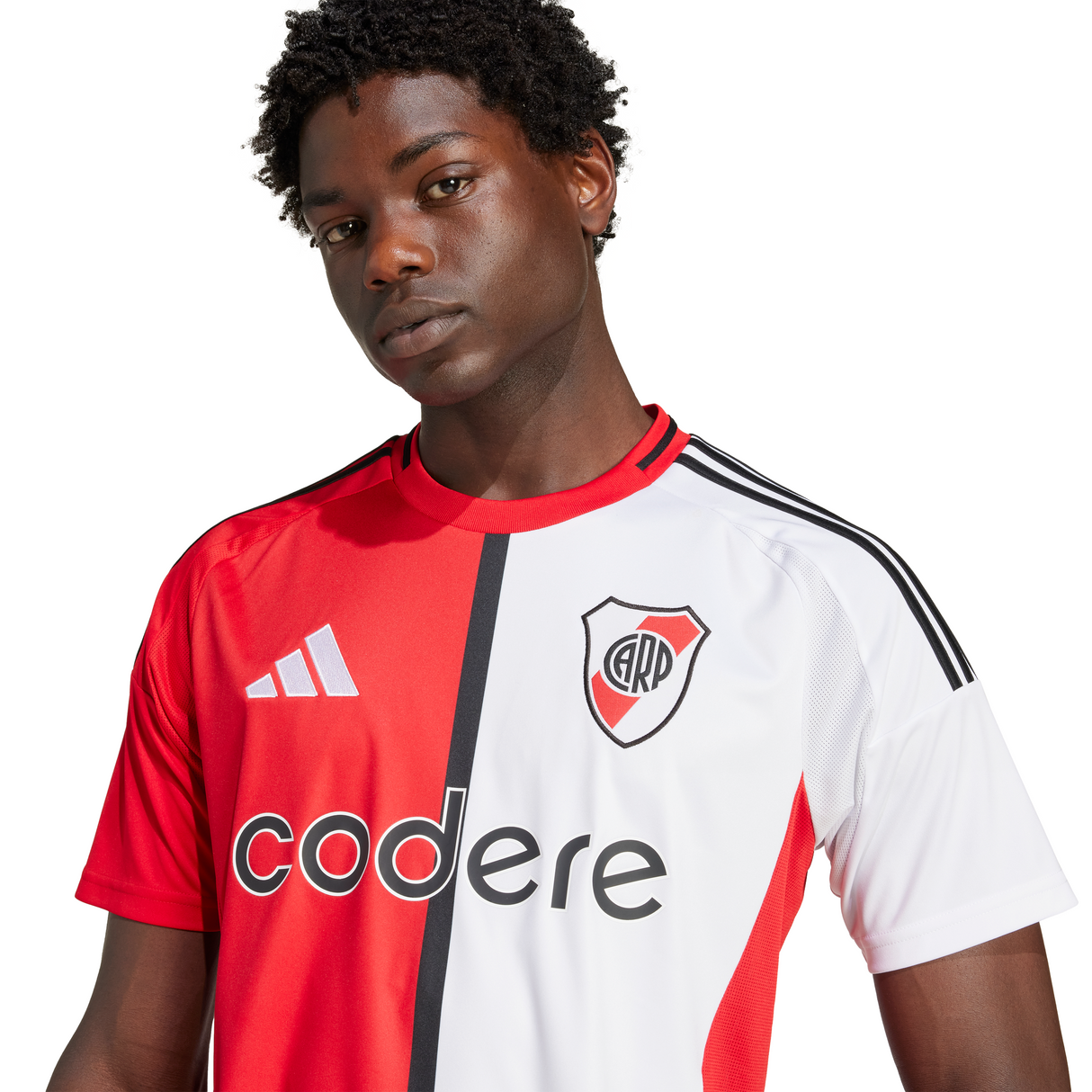 Camiseta adidas River Plate 24/25 tercera equipación para hombre en blanco